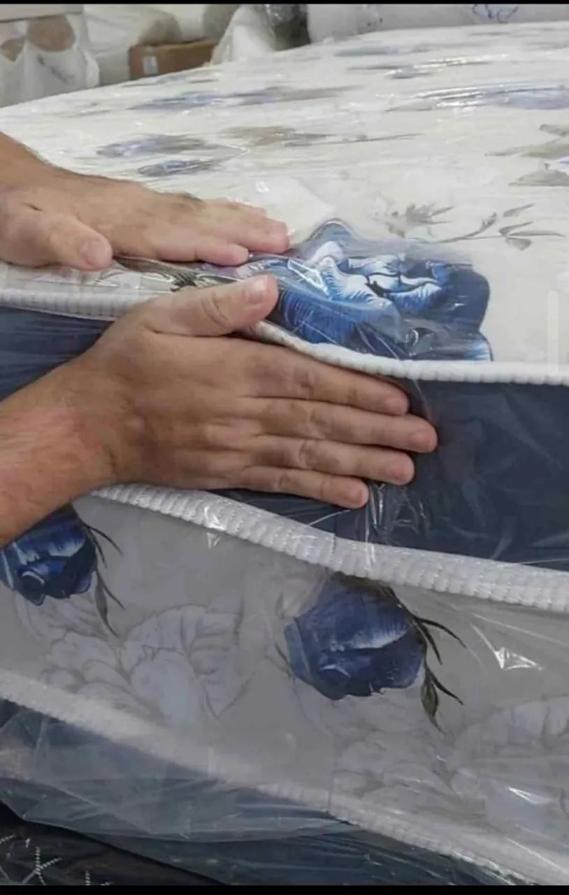 Cama box colchão com 6cm 