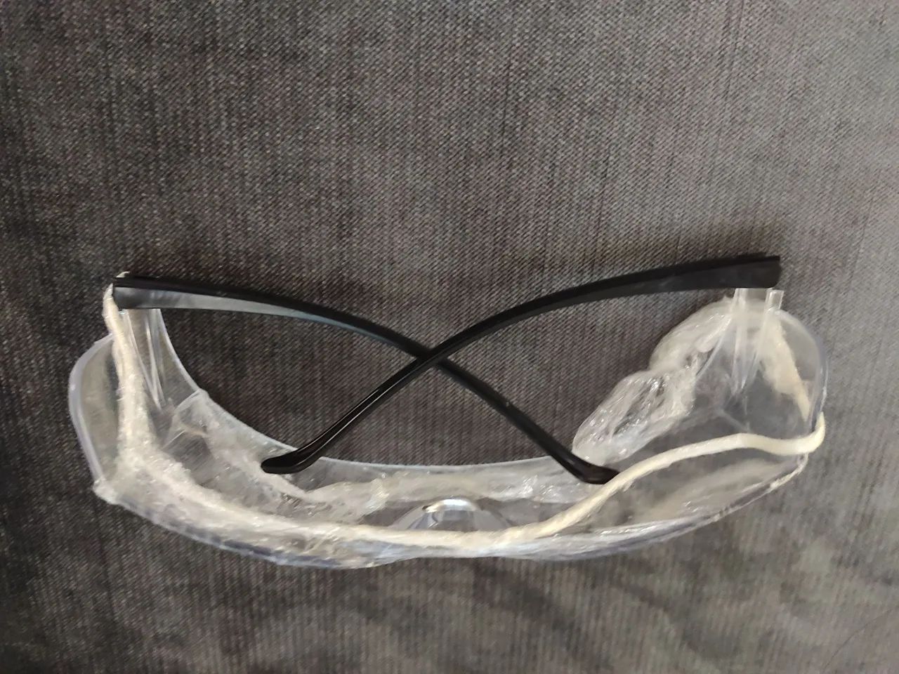 Óculos de proteção transparente  - Foto 4