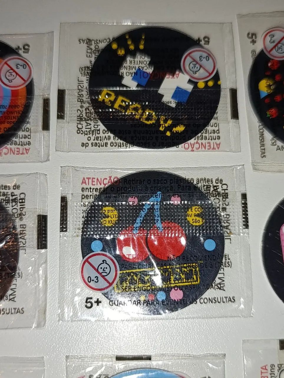 Lote de 9 Tazos Elma Chips Pac Man 2020  - Foto 2
