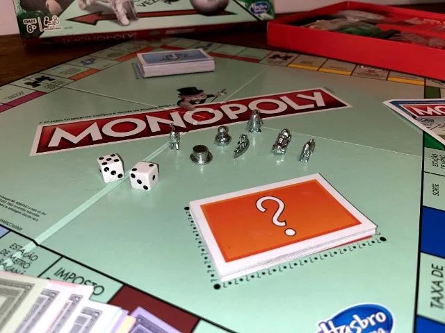 Jogo Monopoly Original - Peças de Ferro - Foto 4