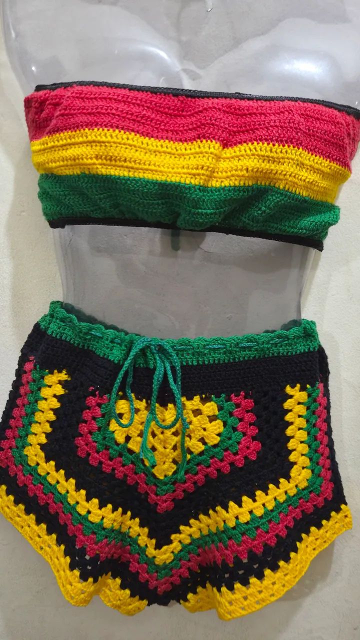 Conjunto de crochê  - Foto 3