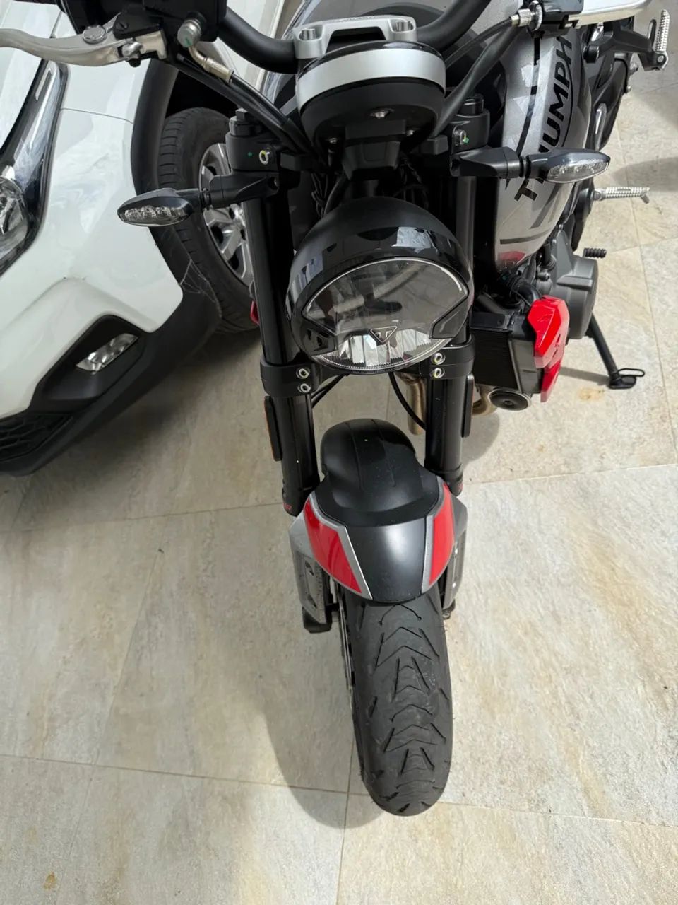 TRIUMPH/TRIDENTE 660 ÚNICO DONO, IPVA PAGO - Foto 3