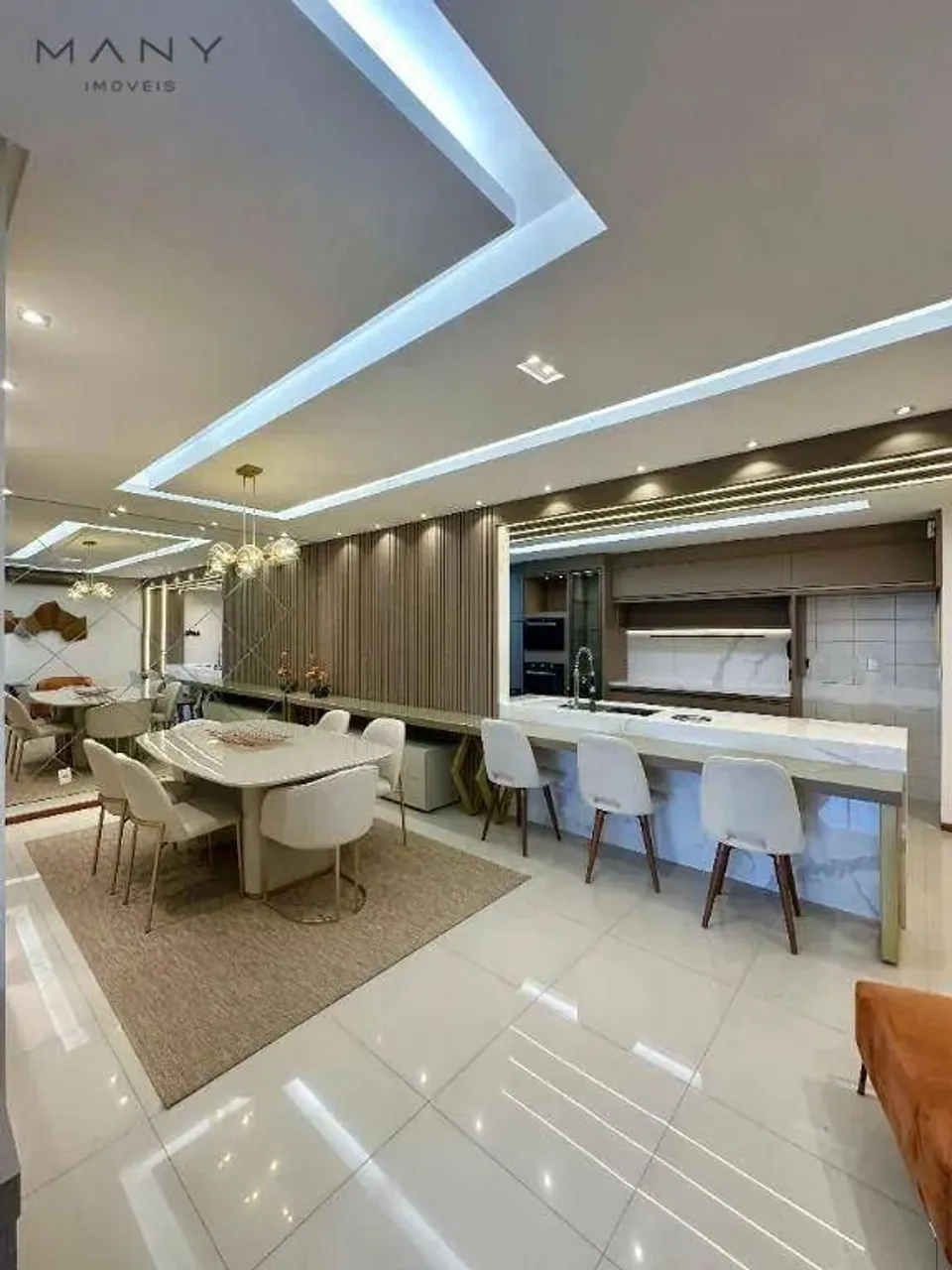 Thiago de Mello Apartamento 03 Quartos à Venda 119m2 Mobiliado Dom Pedro Manaus