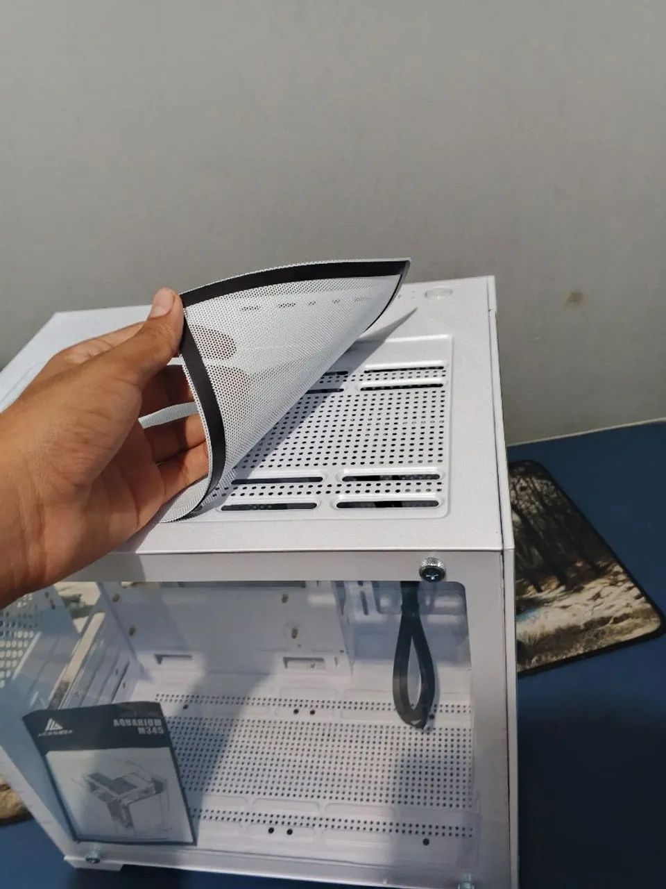 Gabinete Branco aquário da acegeek - Foto 5
