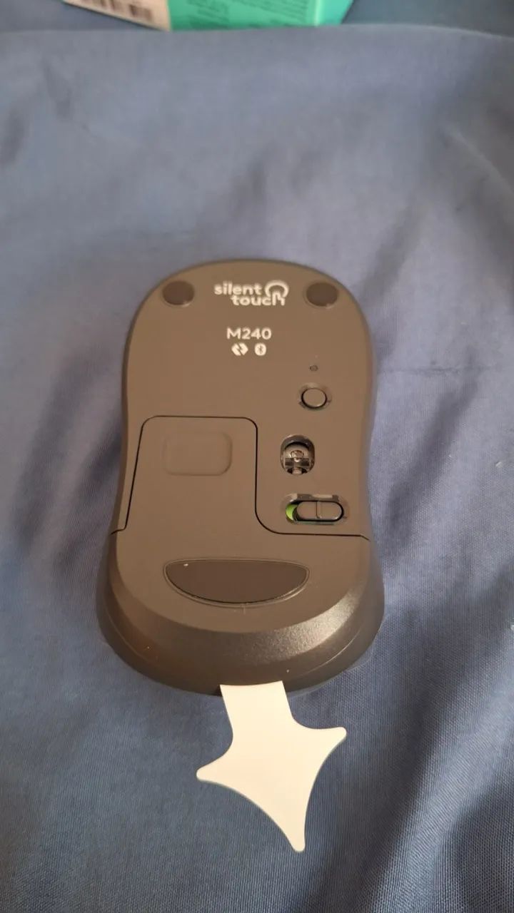 Mouse Logitech M240 clique silencioso64291869218819121