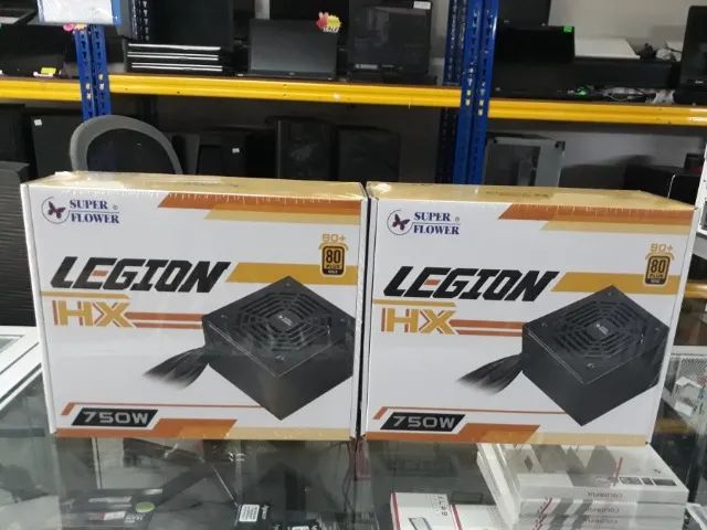 Fonte ATX Super Flower LEGION HX 750W, 80 Plus GOLD e PFC Ativo (Entrega GRÁTIS) 