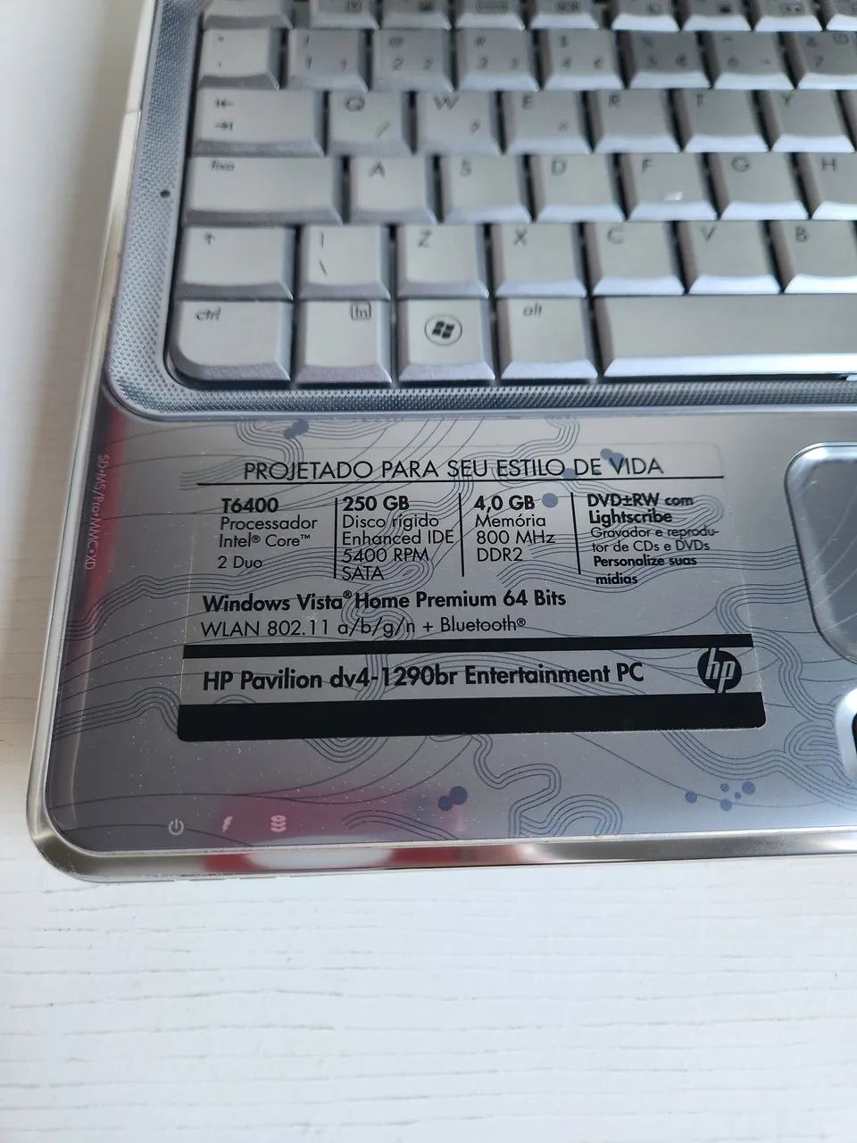 Notebook HP Pavilion dv4-1290 - Foto 2