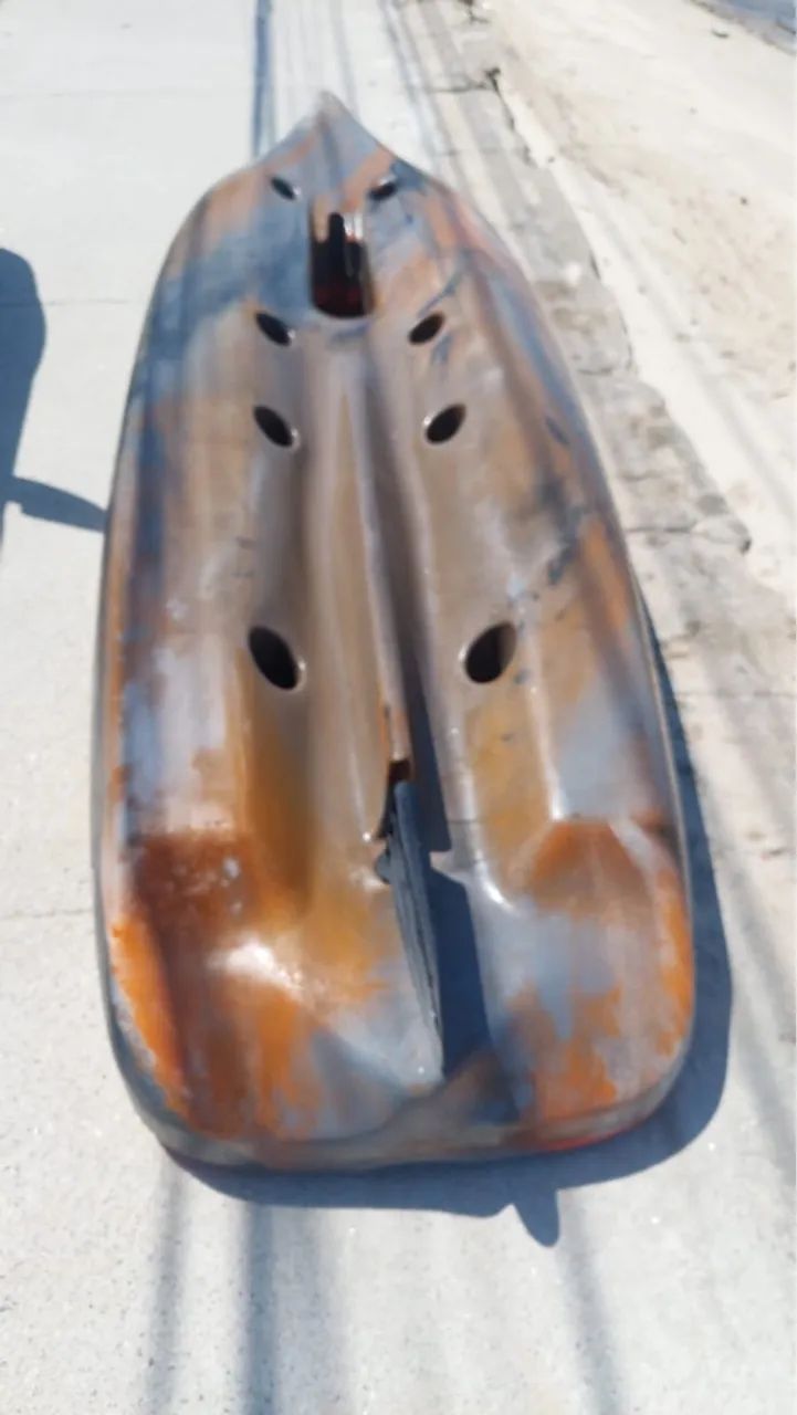 Vendo KAIAK com moto e remo R$ 4,500 - Foto 8