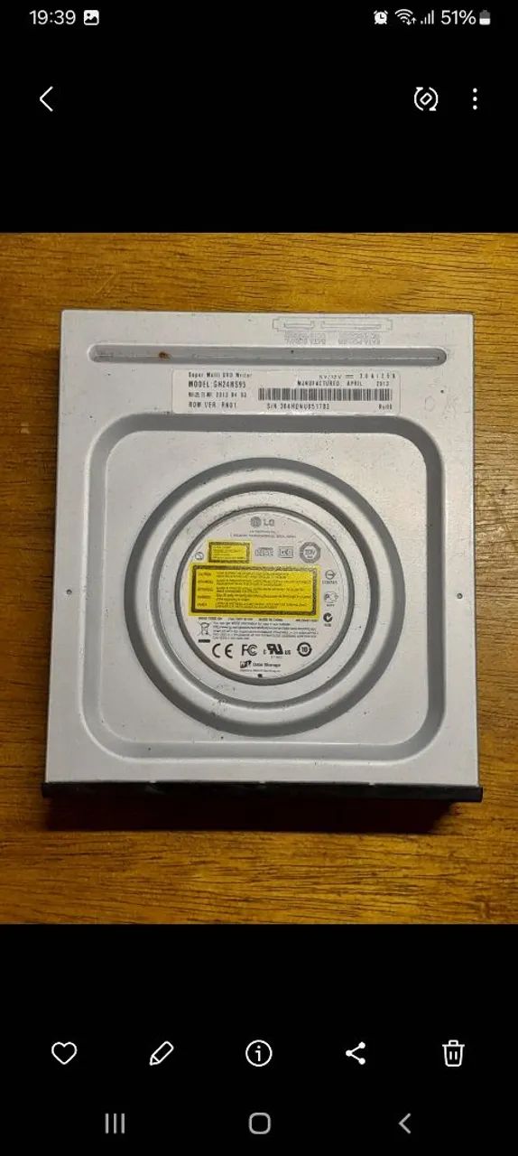 Drive de CD/DVD Super Multi - Foto 3