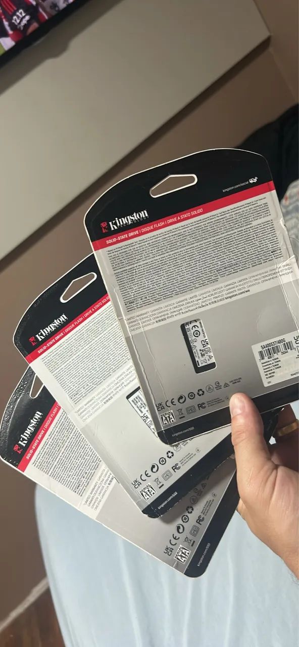 SSD 480gb kingston64617599341186120