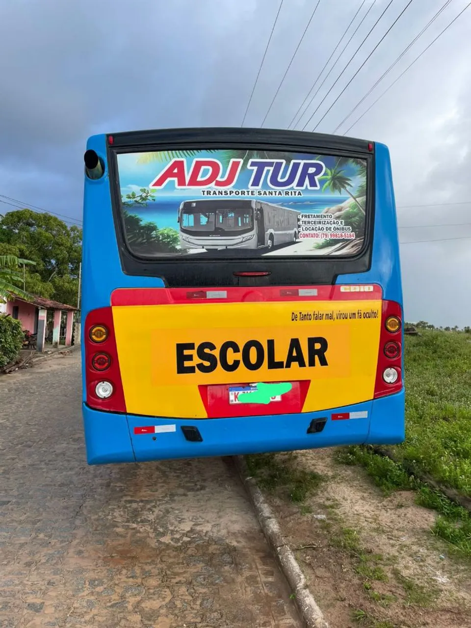 Ônibus Volks 17.230 carro em bom estado de conservação 