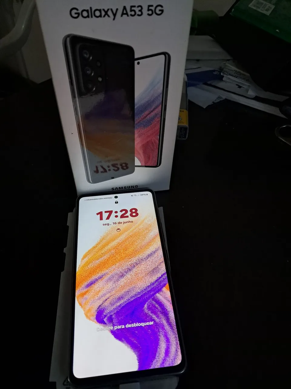 A53 256 g 8 RAM branco