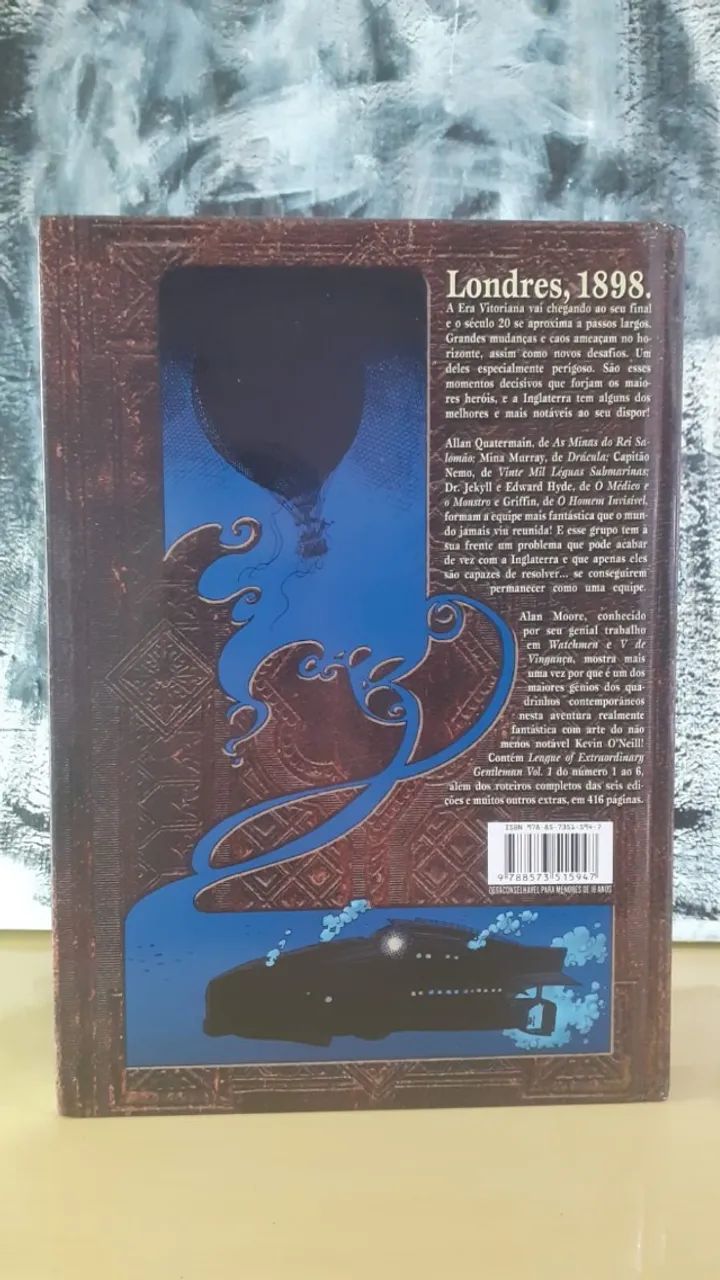 HQ A Liga Extraordinária n° 1 Edição Luxo (Panini Comics) - Foto 3