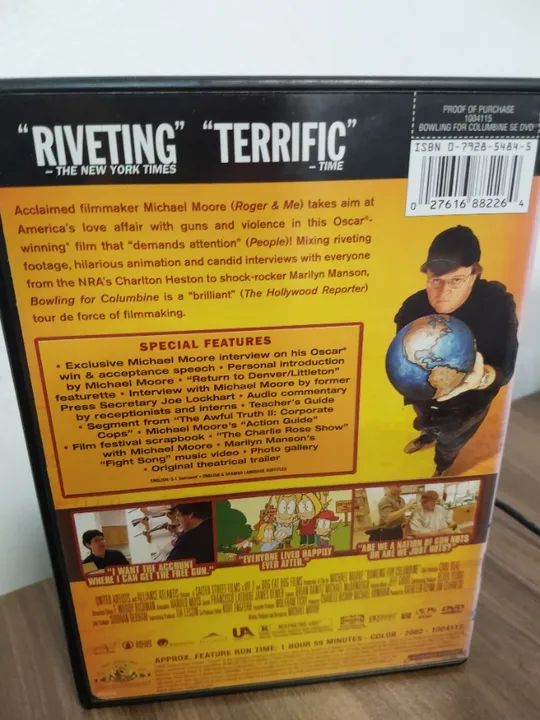 DVD Bowling for Columbine -Duplo Importado - Documentário - Foto 2