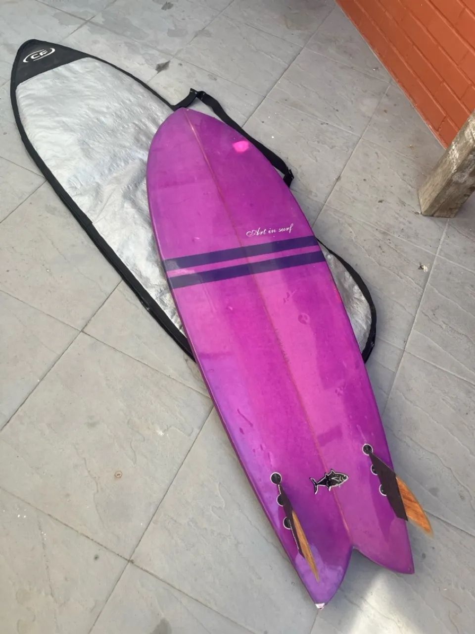 Prancha de surf da Art in Surf