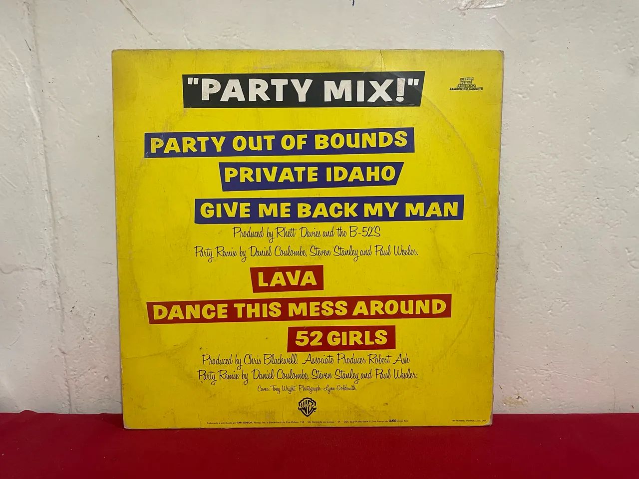 Disco de Vinil The B-52's Party Mix - Foto 2