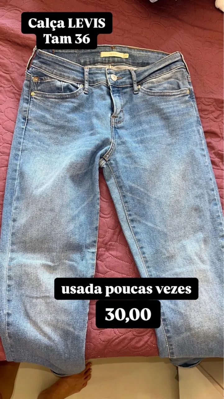 CALÇA JEANS MARCA LEVI?S TAMANHO 36