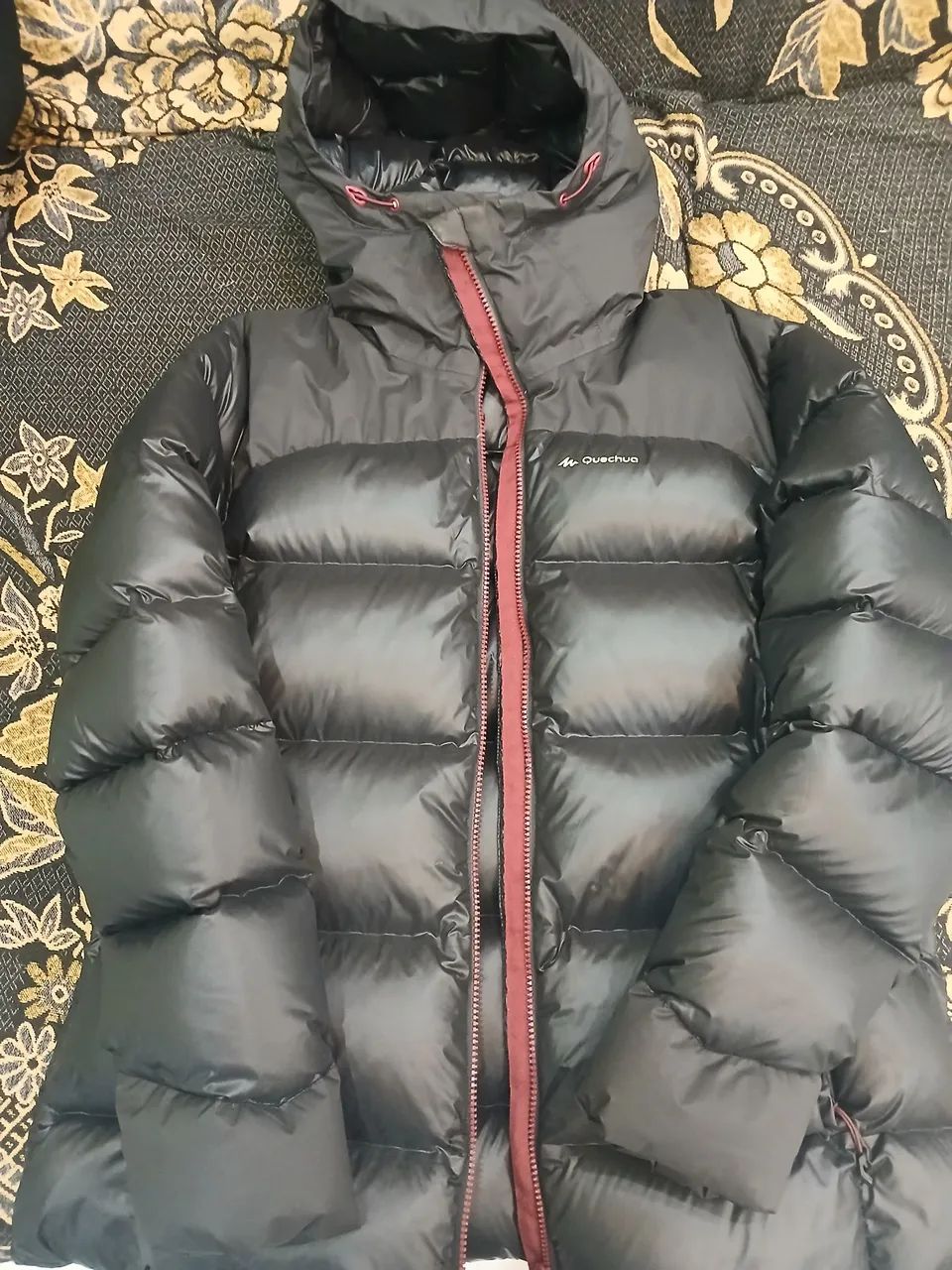 Jaqueta Quechua Pena de Ganso, Resistente água Termico Roupas