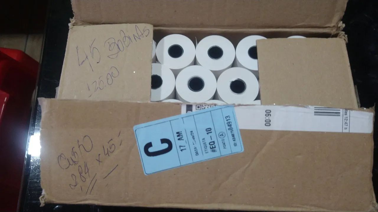 Bobina termica para máquina de cartão  - Foto 3