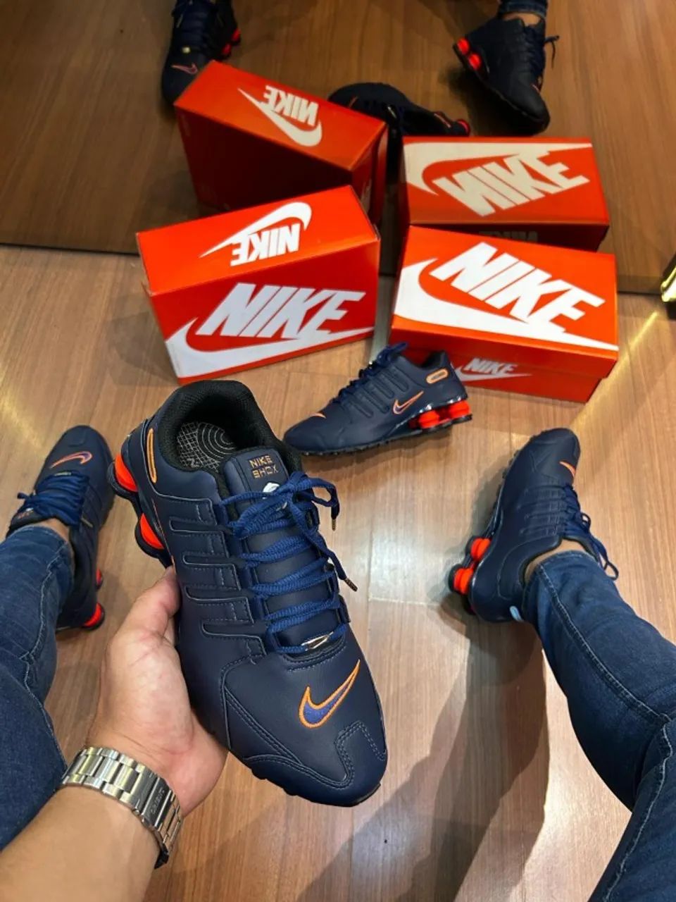 Deals Nike Nike Shox Nz Preto E Azul Laranja Nike Shox Preto Nz