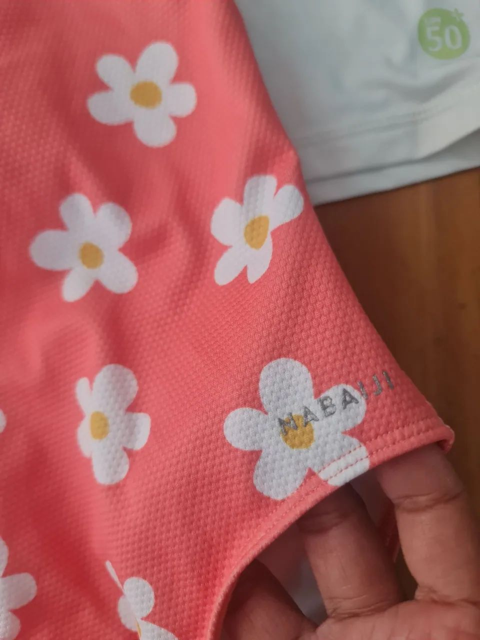 Conjunto Praia - Bebê- Maio - saída de Praia - camiseta proteção solar - Foto 2
