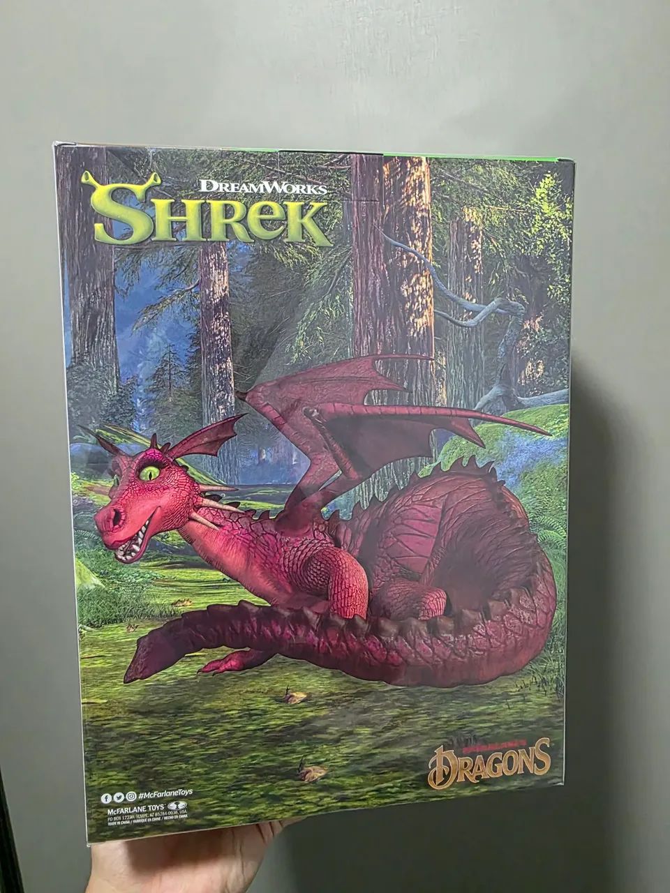Mcfarlane Shrek e Dragão  - Foto 5