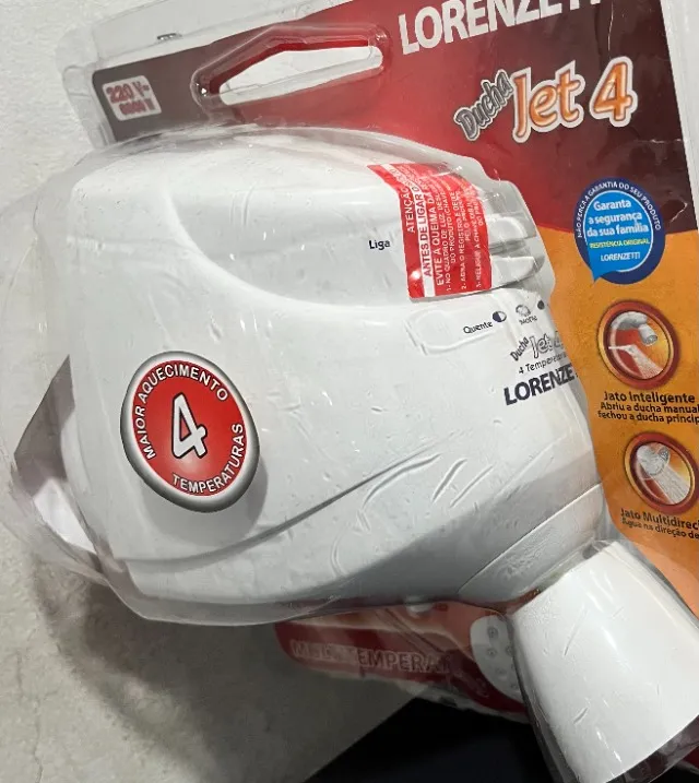 DUCHA JET SET 4 TEMP. 220V 6800w LORENZETTI