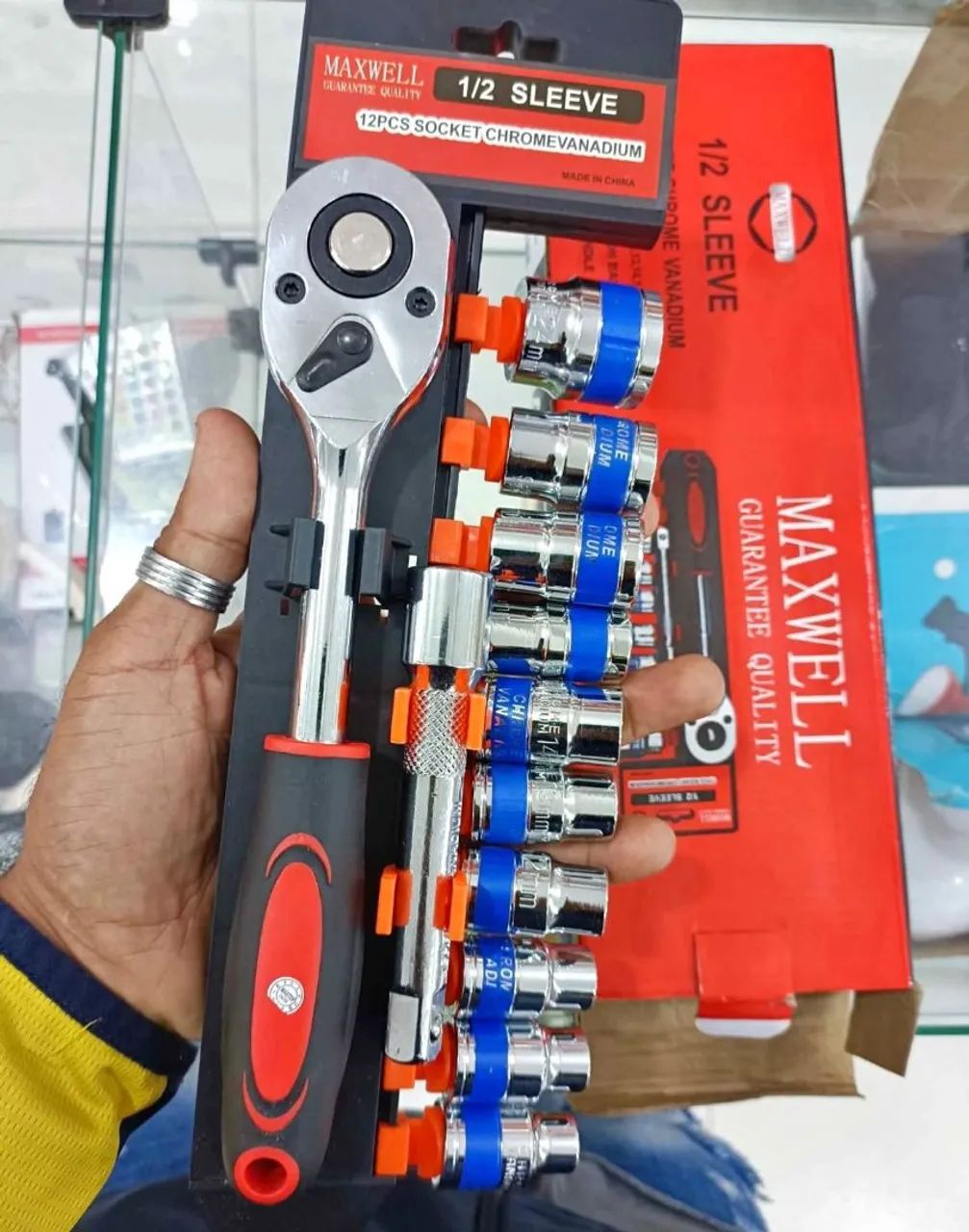 Conjunto de Chaves de Soquete 1/2'' - ONEX - Ferramentas de