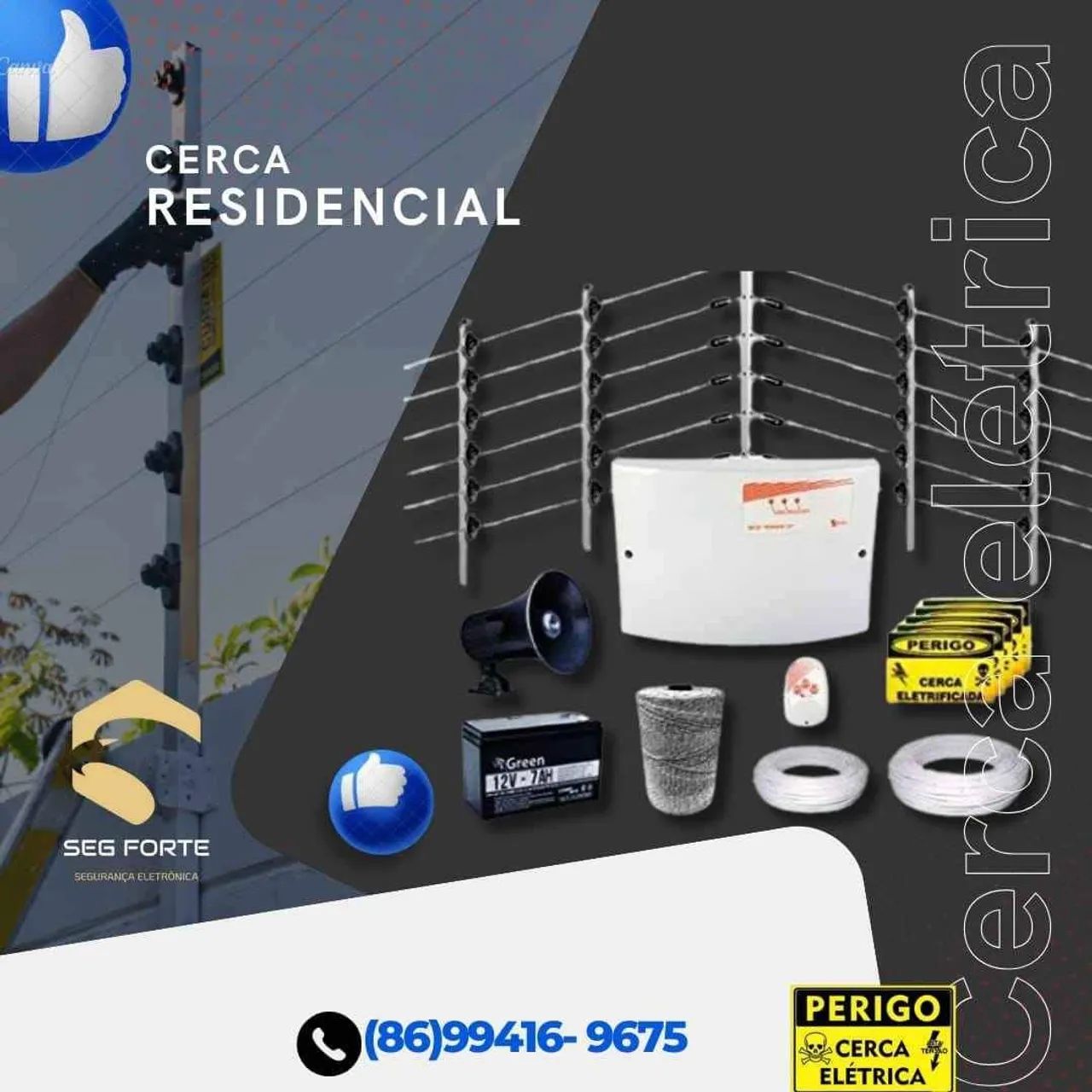 Cerca Elétrica para Segurança Residencial