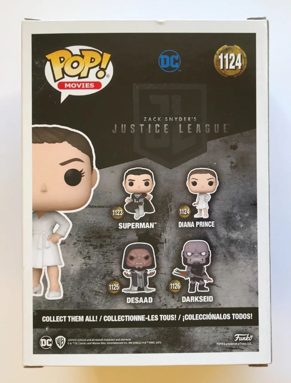 Funko Pop Diana Prince Liga Da Justiça 1124 Original - Hobbies e