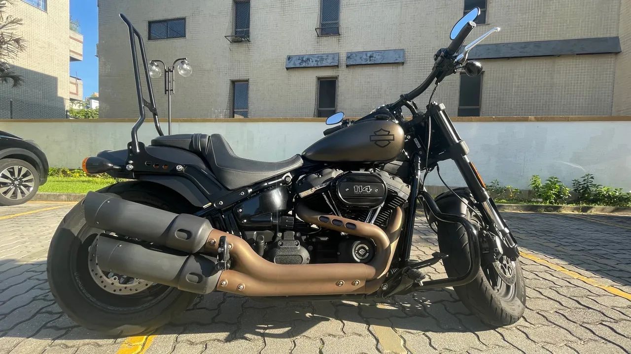 Vendo Fat Bob 114 2020 única dona