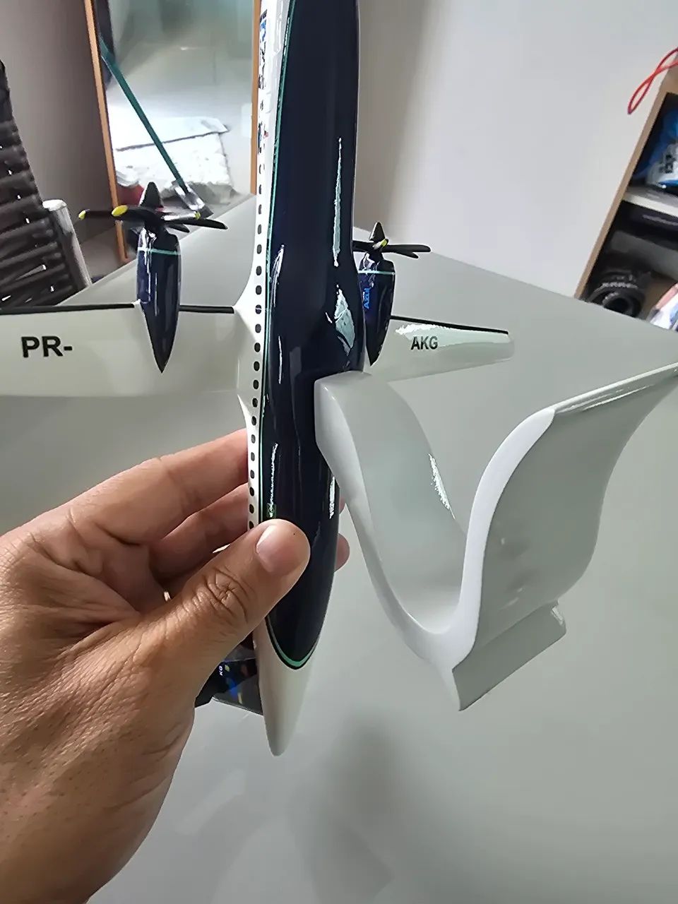 MAQUETE  ATR 72/600 AZUL LINHAS AÉREAS. - Foto 5