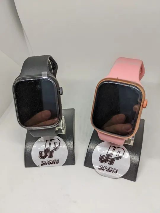 Smartwatch X10 PRO - Preto e Rosa - Foto 4