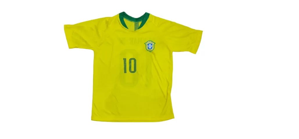 Lote 18 Camisetas Brasil Neymar + 3 Peq Def.brinde Descrição - Foto 4