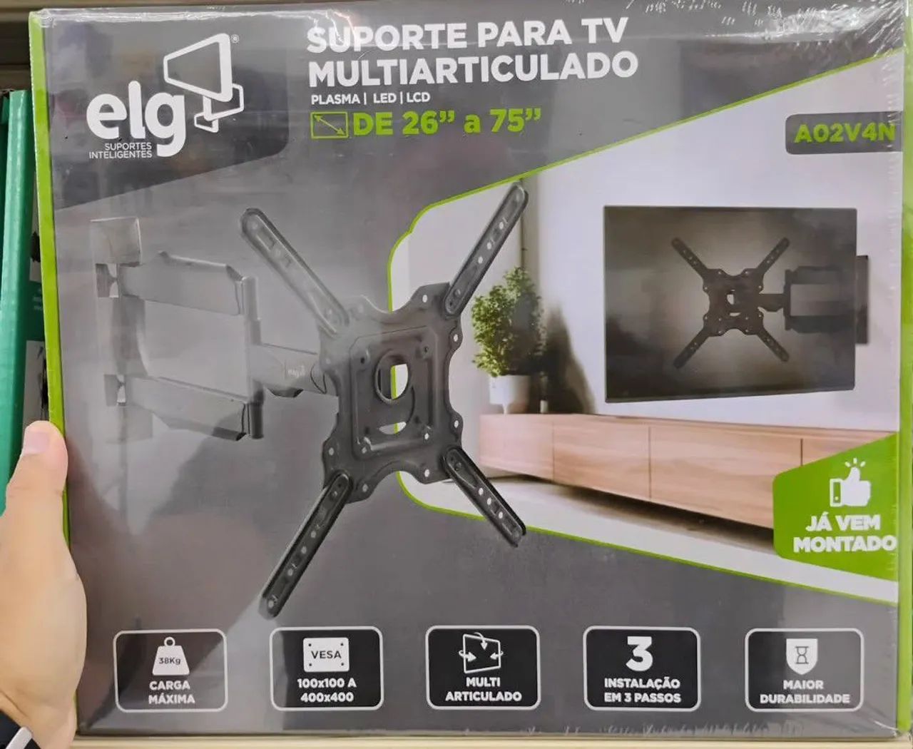 Suporte Articulado para TV de 26 a 75 polegadas