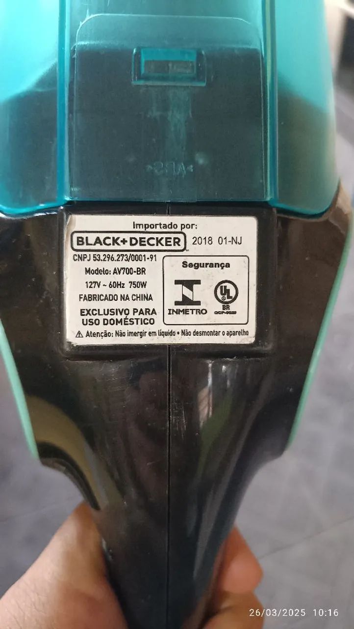 Aspirador de pó Black+Decker 127v - Foto 5
