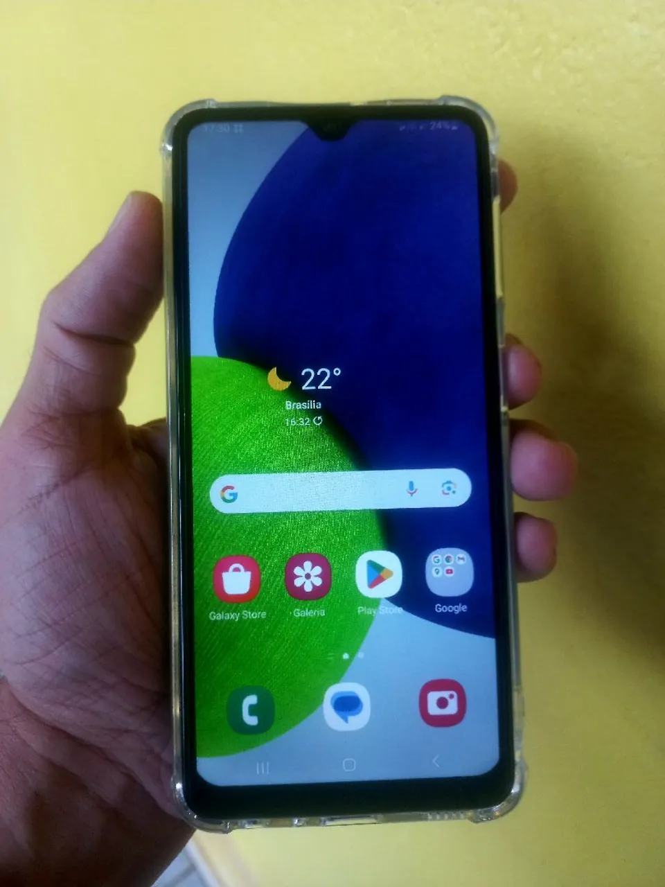 Samsung A22 128gb, Leitor Biométrico, Capinha, Película e carregador.