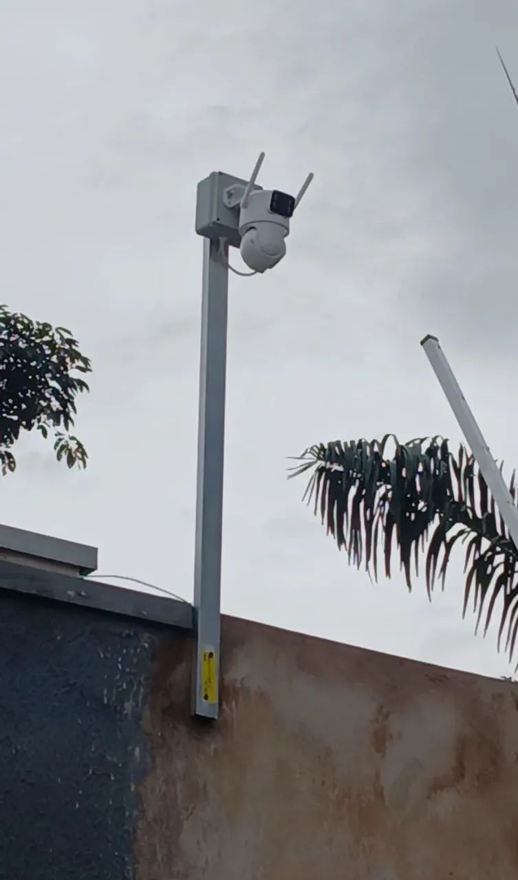 Câmera Wi-Fi Dupla Lente Smart - Segurança e monitoramento remoto - Foto 4
