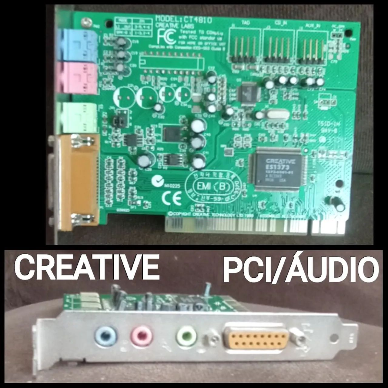 Placa de Áudio CREATIVE/PCI - Foto 3