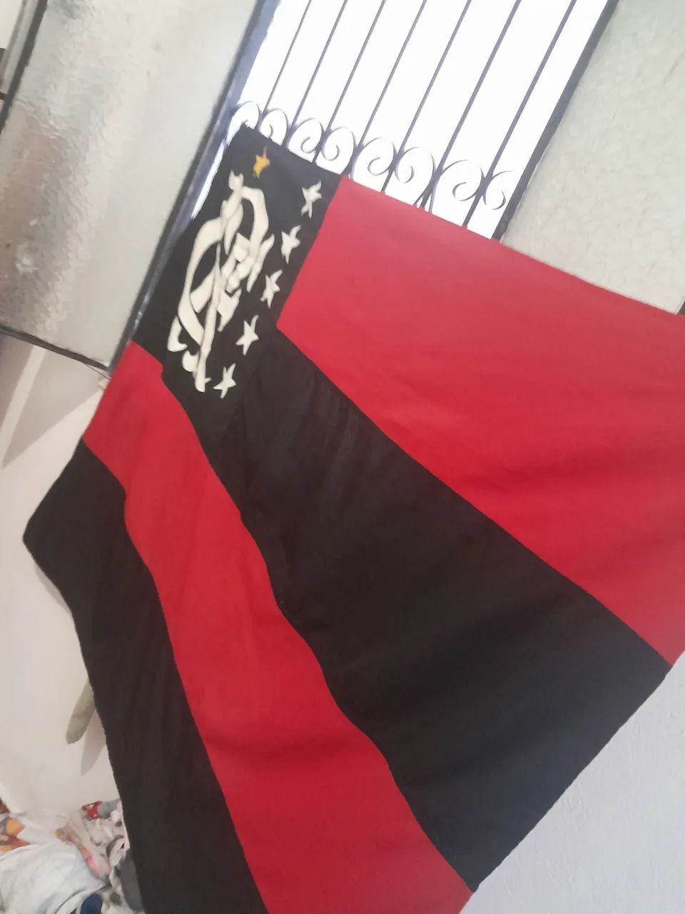 Vendo bandeira flamengo