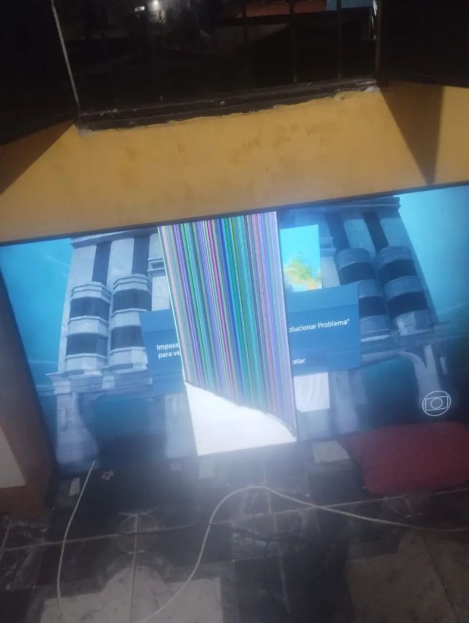 Tv Samsung de 60 polegadas com display queimado  - Foto 3