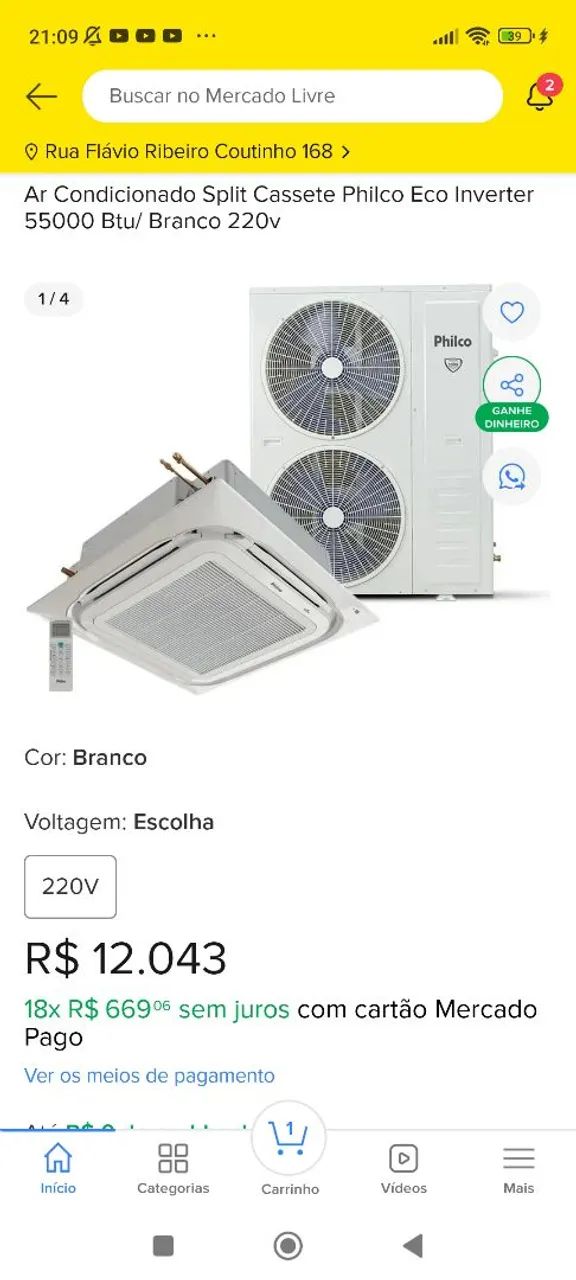 Vendo ar condicionado k7 - Foto 5