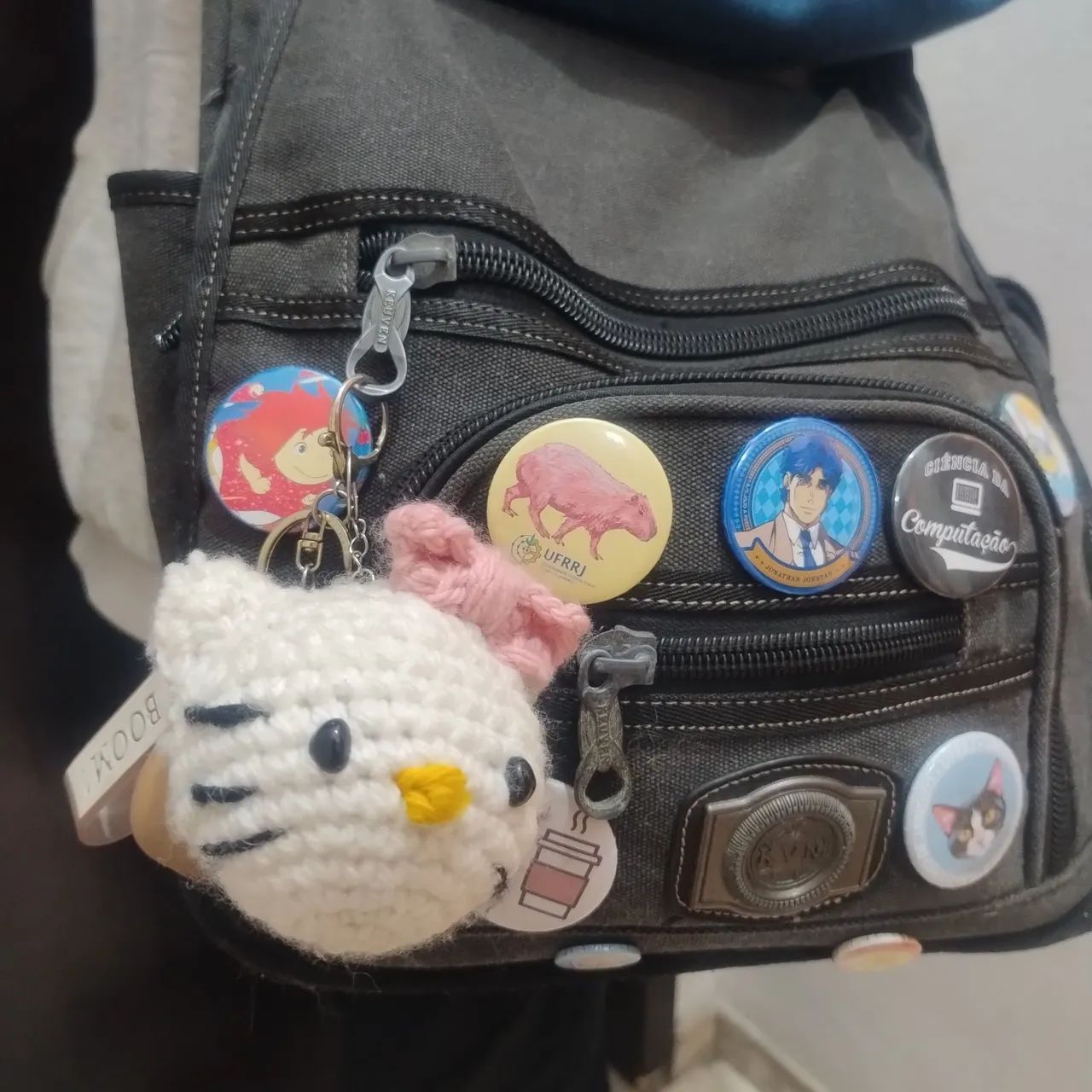 Chaveiro hello Kitty croche - Foto 2
