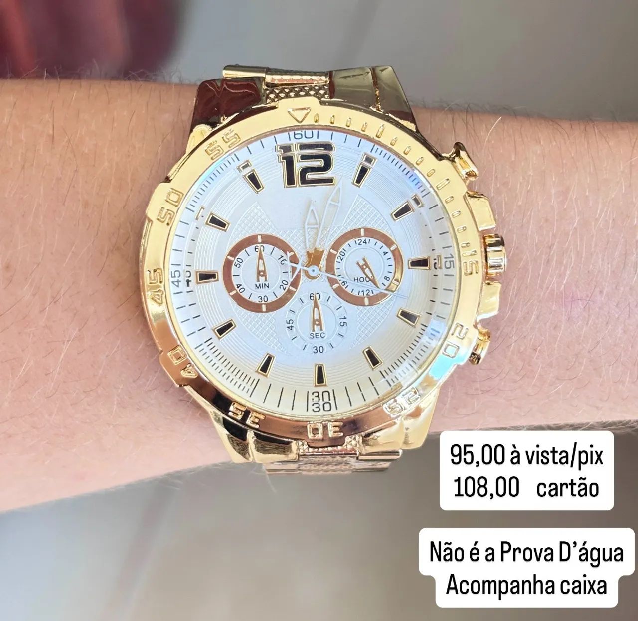 Relógio Masculino Disponível  - Foto 2