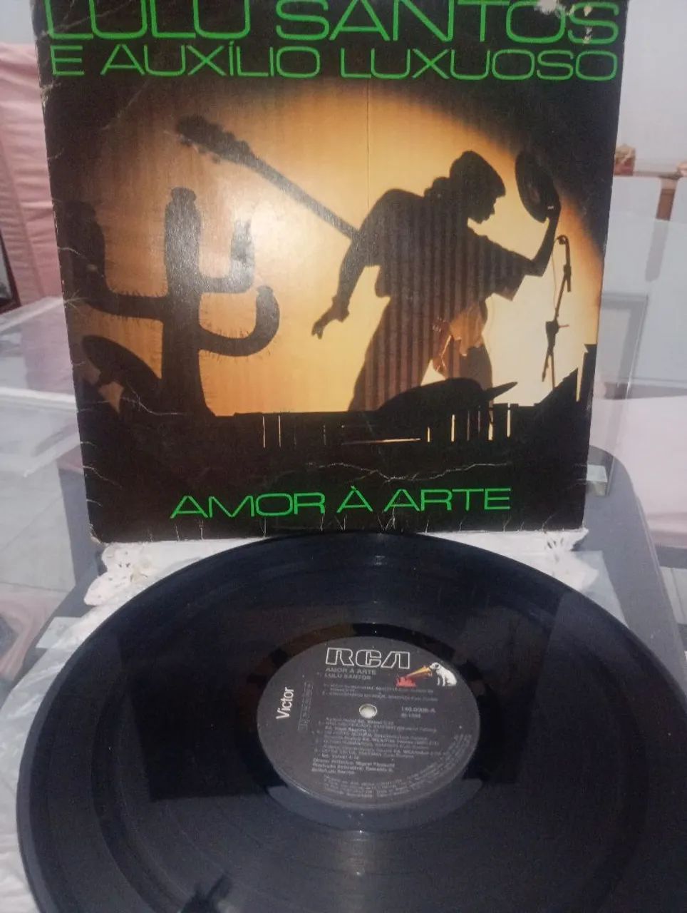 LP Lulu Santos "Amor e Arte " 1988
