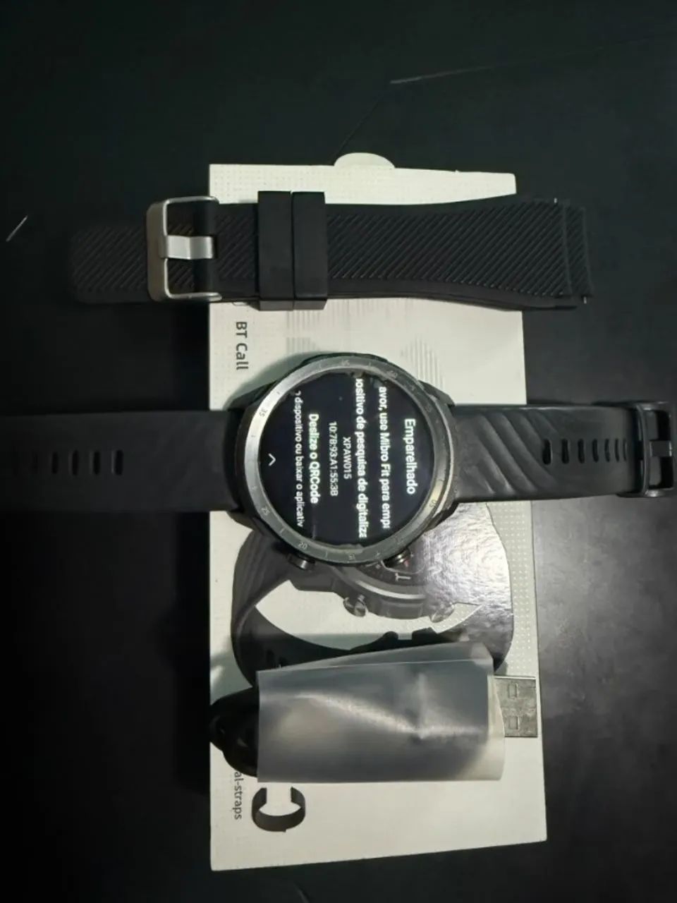 Smartwatch Mibro Watch A2 completo na caixa + pulseira extra