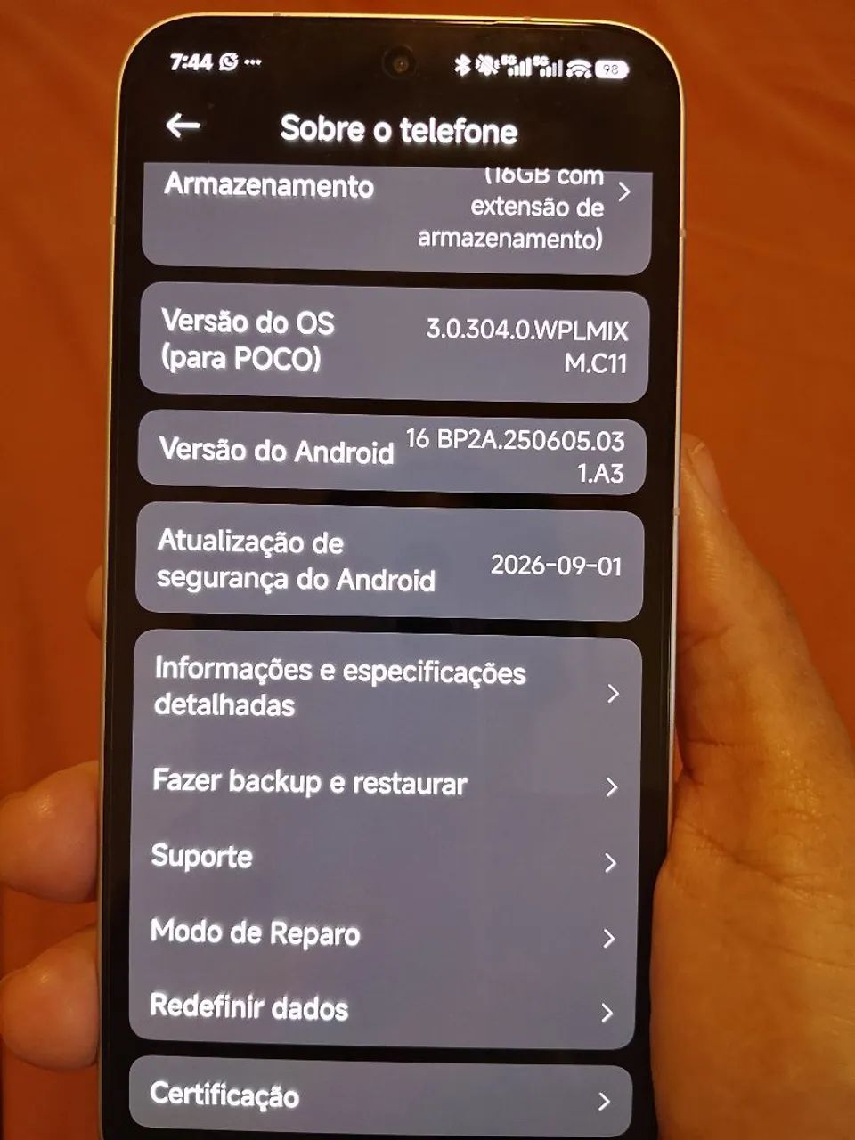 Poço X8 pro Max 512 12g - Foto 4