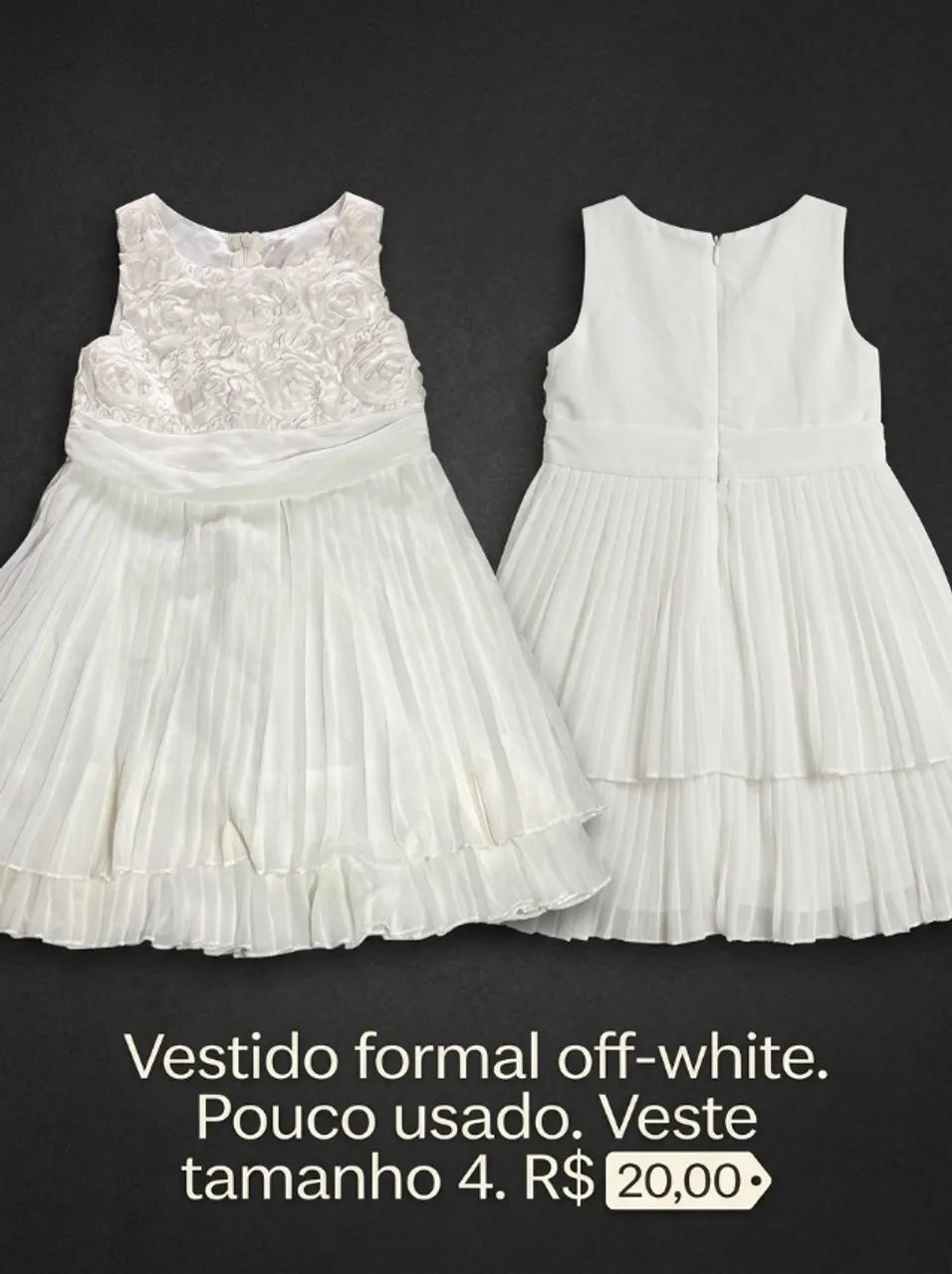 Vestido Social Infantil
