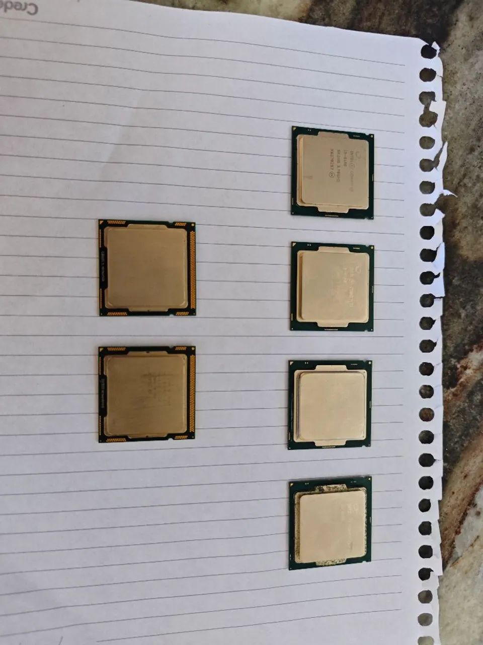 I5-650  3.20Ghz  ,   i3-6100 3.70Ghz Processadores Funcionando