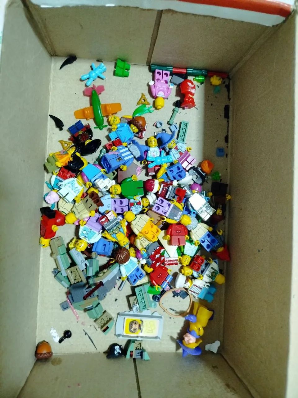 Mini bonecos lego original 